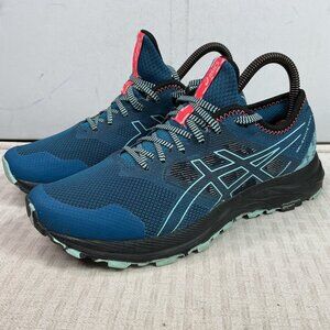 Asics Women 8.5 Blue/Black Gel-Excite Trail Running Sneakers Lightweight